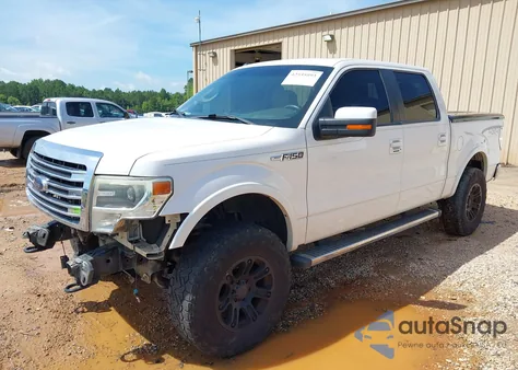 2014 Ford F-150 Lariat from USA, damaged, VIN 1FTFW1EF1EKF01373